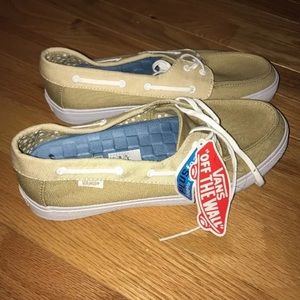 Vans Boat Shoes Size 8